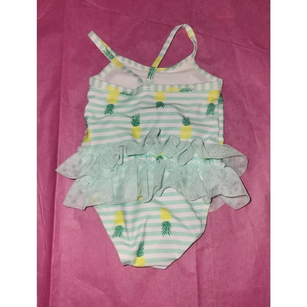 Swimsuit 6-9 months pineapples